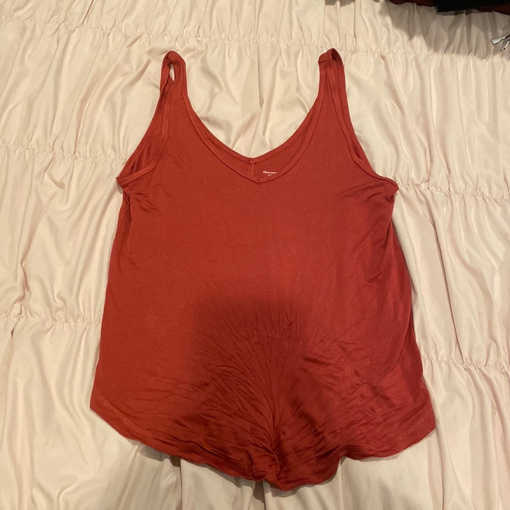 V neck tank